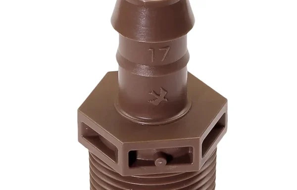 XFF-MA-075: Adaptador de ranura de 17 mm x 3/4 de pulgada MPT AG
