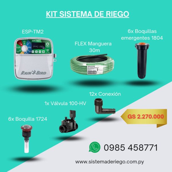 KIT Sistema de riego #3