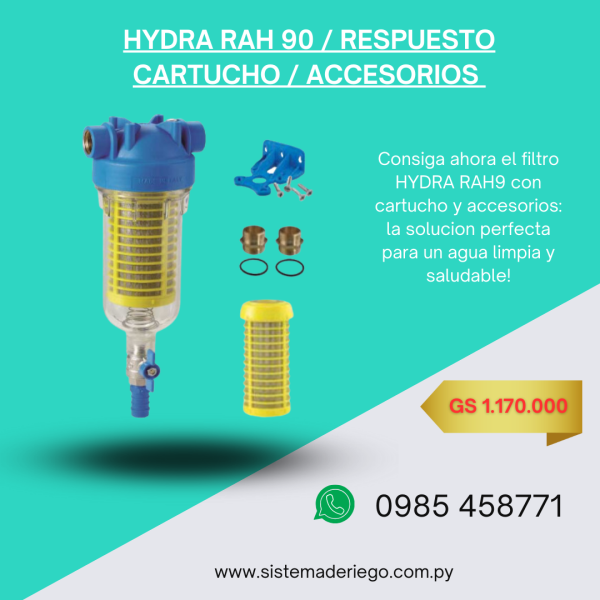 HYDRA RAH 90 Filtrar / Respuesto Cartucho / Accesorios