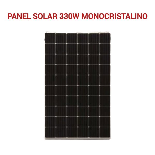 PANEL SOLAR 330W MONOCRISTALINO