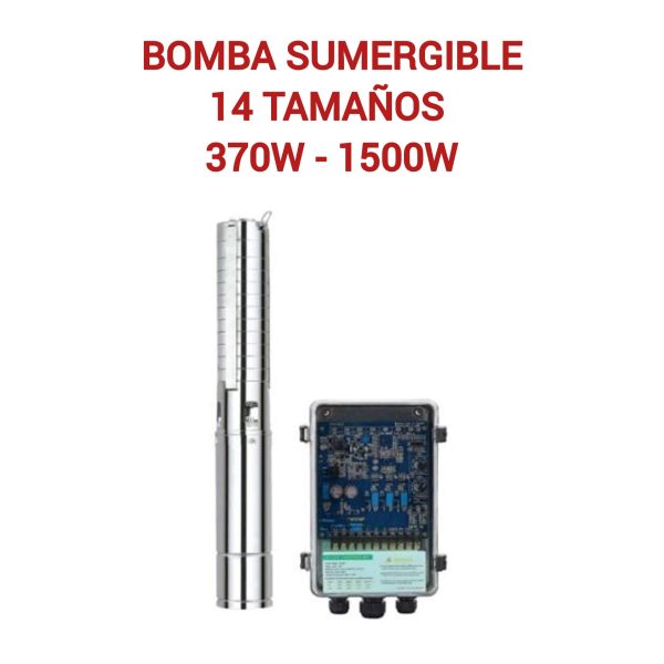 BOMBA SUMERGIBLE / 370W - 1500W