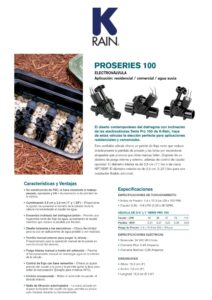 Válvula eléctrica ProSeries 100 , 1" - Imagen 2