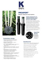 Aspersor Rotor Profesional Pro Sport - K-RAIN - Imagen 2