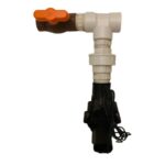 Colector de PVC con 1 electroválvula