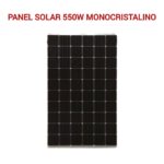 PANEL SOLAR 550W MONOCRISTALINO
