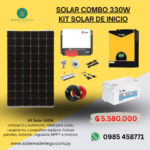 Solar Combo 330W – Kit Solar de Inicio
