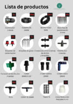 Kit de Riego por goteo con Controlador - 165 piezas - Imagen 2