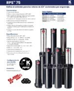 Aspersor de rotor RPS 75 - Imagen 3