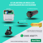 KIT del sistema de riego Rain Bird