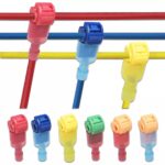 Conector de Cable eléctrico rápido t-tap, piezas de bloqueo de empalme a presión, Terminal de Cable de crimpado impermeable,