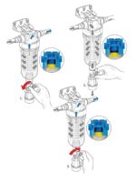 Tratamento de agua con HYDRA 90 DUO-TRIO / sistemas de filtrado Incl. cartuchos - Imagen 5