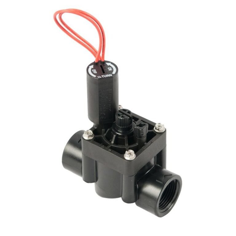 Hunter PGV-100G-B Elektrische Bewateringsventiel – 1 Inch, 9V, Voor Automatische Irrigatie En Kleine Tuinen, Zwart