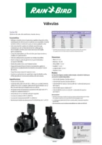Electroválvula 100-HV IG/IG rosca interior 24V AC de Rain-Bird 100 - HV (IG) tipo 100-HV - Imagen 2