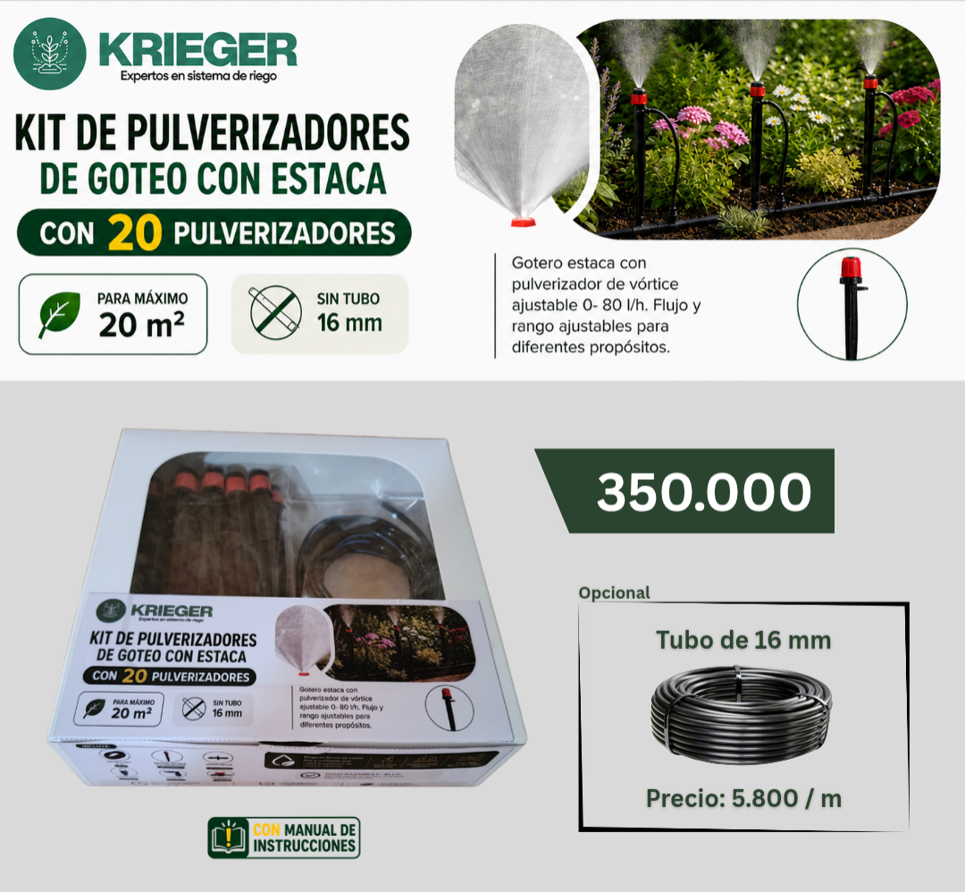 2026/05/1001000862.png KIT de goteo - Tipo Pulverizadores (sistema de riego por goteo) - Imagen 1