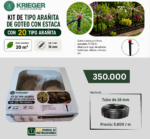 KIT de goteo - Tipo Arañita (sistema de riego por goteo)