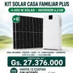 KIT SOLAR CASA FAMILIAR PLUS 4.400W