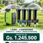 KIT DE RIEGO AUTOMÁTICO BLUETOOTH PARA JARDÍN PEQUENO – 1 ZONA