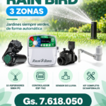 KIT de Sistema de riego Rain Bird – 3 zonas